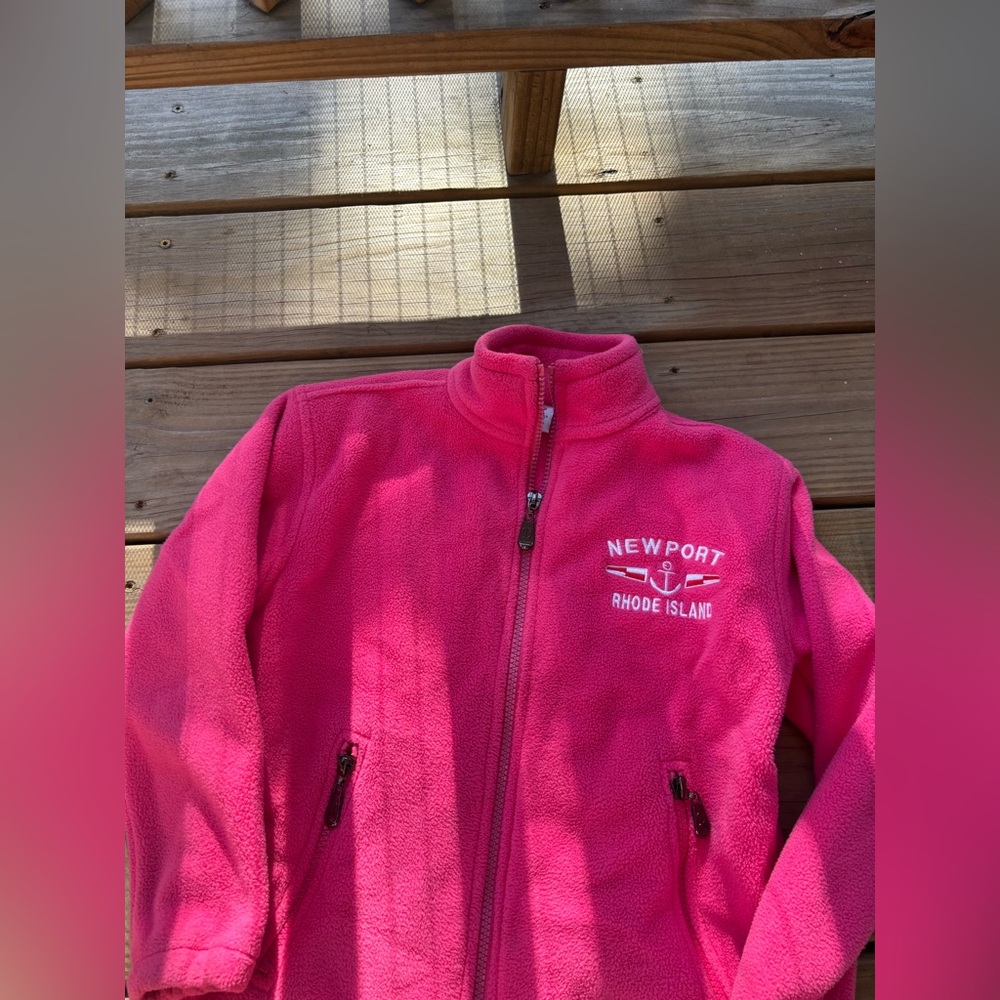 Pink Newport toddler girls XS Rhode Island Fleece Jacket
